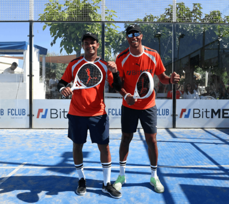 Dida e Serginho si aggiudicano la seconda edizione della “Padel Cup”