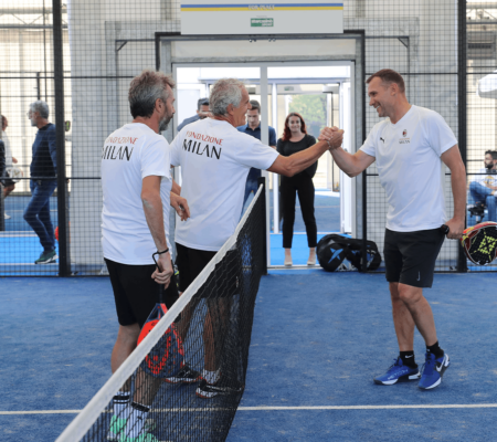 “Fondazione Milan for peace” powered by StarCasinò Sport: il torneo di padel tra leggende rossonere a sostegno della popolazione ucraina