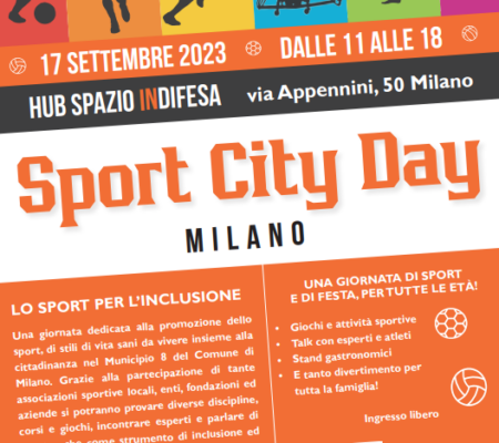 17 settembre 2023 – Sportcity Day